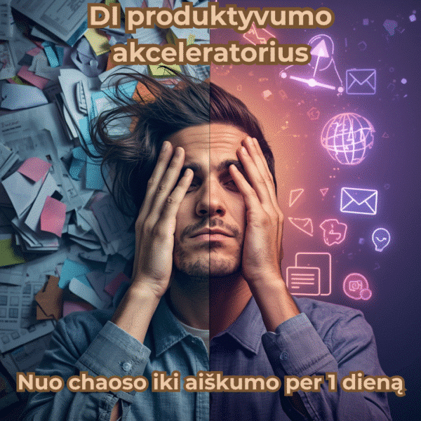 Nuo chaoso iki aiškumo per 1 dieną